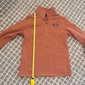 Patagonia Women's Half-Zip Pullover in Rust